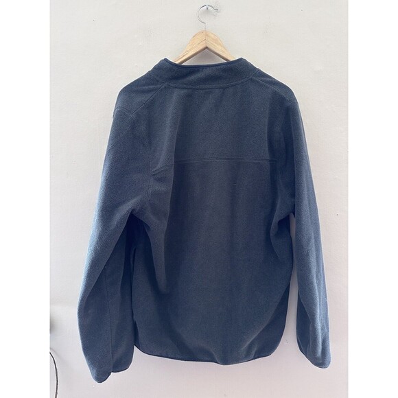 Pendleton Woolen Mills Mens Fleece Zip Up Size Medium Gray Lightweight Jacket - Picture 4 of 9